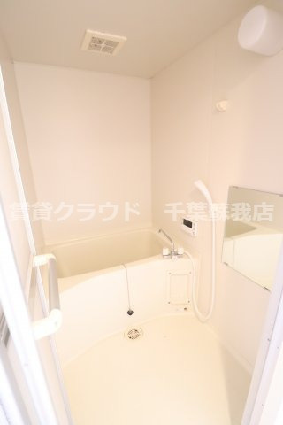 グレイス浜野Aの浴室|コンパクトで使いやすいお風呂です