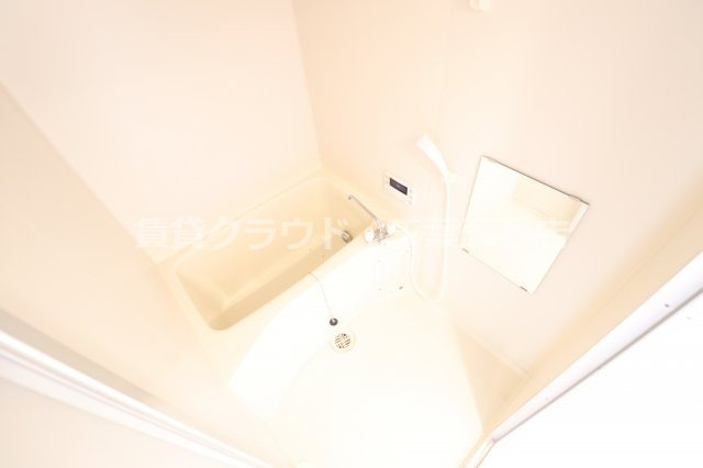 グレイス浜野Aの浴室|日々の疲れを癒すお風呂付です