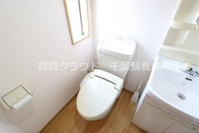 グレイス浜野Aのトイレ|シンプルで使いやすいトイレです