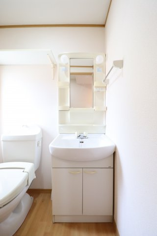 グレイス浜野Aの洗面所|洗面所です