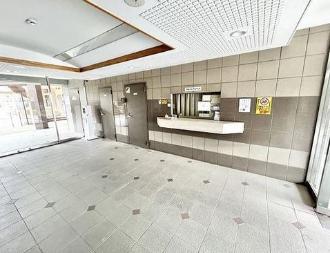 【中古マンション】サンマンションアトレ川越のロビー|清潔に保たれたロビー