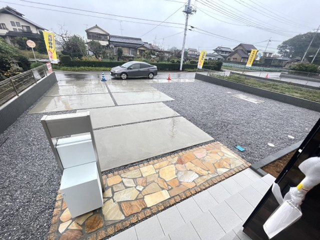 リーブルガーデン．S　深谷本郷　の駐車場|１号棟現地駐車場（2024年11月02日）撮影