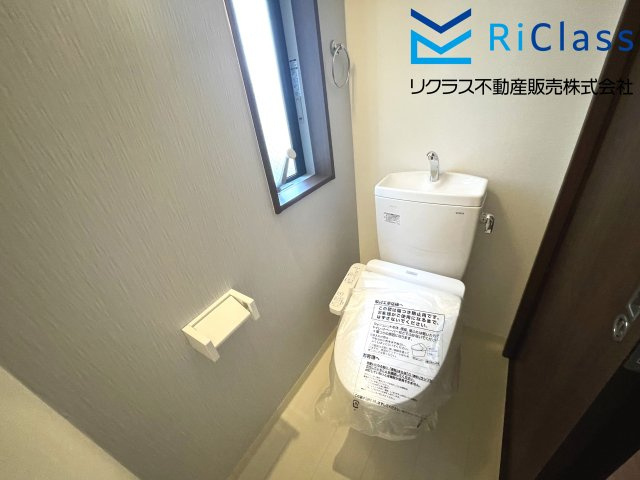 中古戸建　神戸市須磨区禅昌寺町1丁目30のトイレ|１階のトイレです