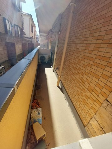 ウイングテラス実籾のバルコニー