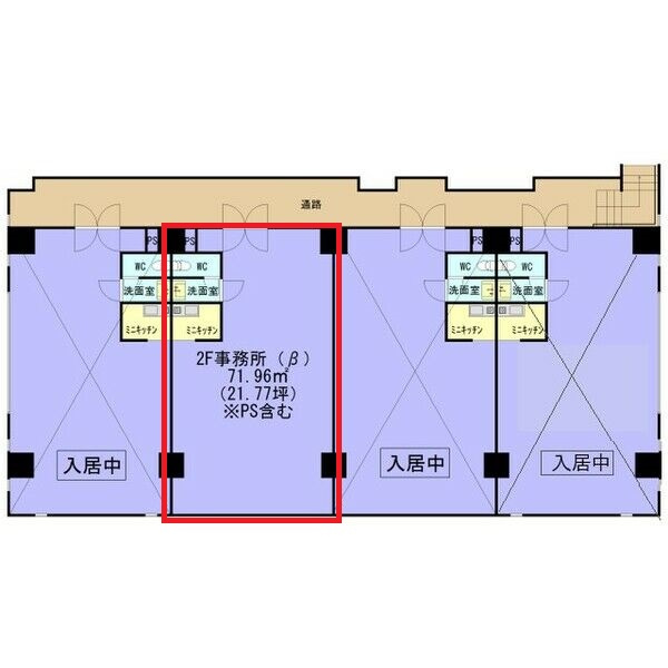 東新町 カーサエレベートⅡの間取り
