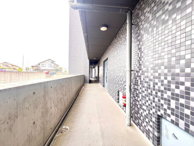 東新町 カーサエレベートⅡのバルコニー