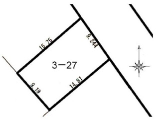【土地図】 | 日高市高麗川2丁目　建築条件なし売地　JR川越線『高麗川駅』徒歩2分　【高麗川小学区】