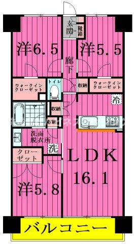 クレストフォルム柏サウスウイング