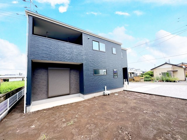 Livele Garden伊勢崎市境米岡　新築住宅１号棟の外観