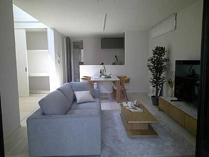 廿日市市阿品台２丁目　新築一戸建て(全2棟)の居間・リビング