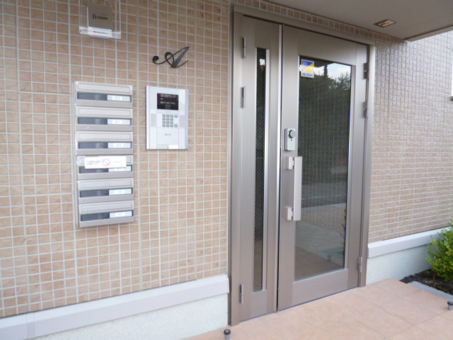 倉敷市連島町鶴新田のアパートのその他共用部分|オートロック