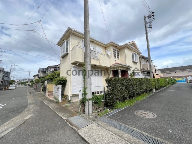 ◎高座郡寒川町一之宮2丁目　建築条件なし　売地の外観|前面道路に開放感があります☆