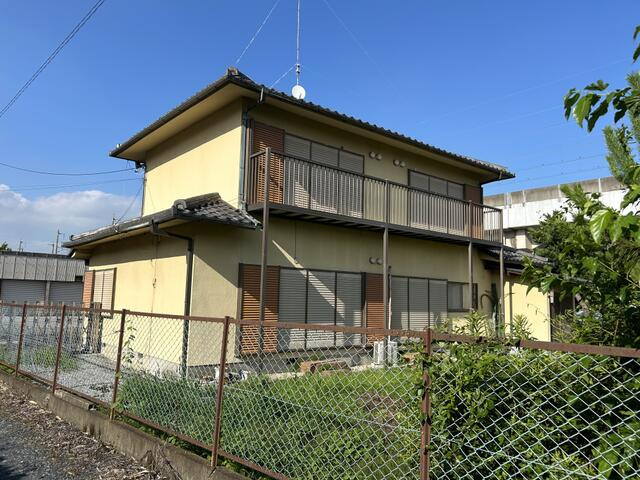 下野市薬師寺　５DK　中古住宅の庭