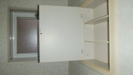 フラット市川大野Ｄ棟のトイレ|トイレ内収納