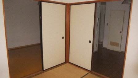 フラット市川大野Ｄ棟の展望|現在は洋室になっております。