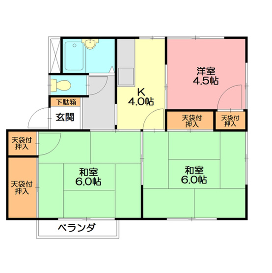 【間取り】 | アイシーコーポ