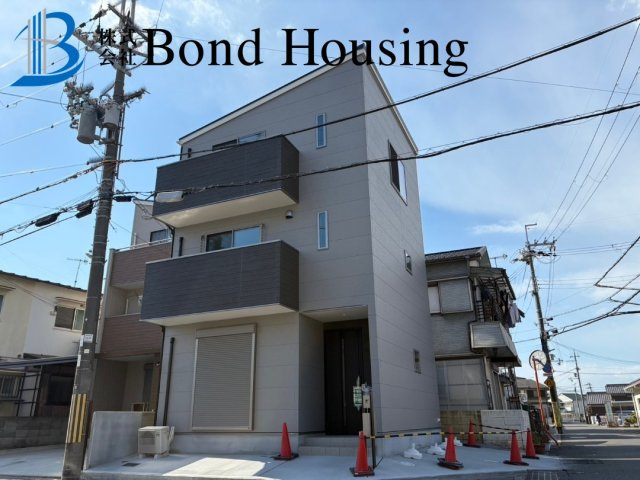 北東角地　山電 東二見駅徒歩5分　二見町東二見　新築戸建の外観