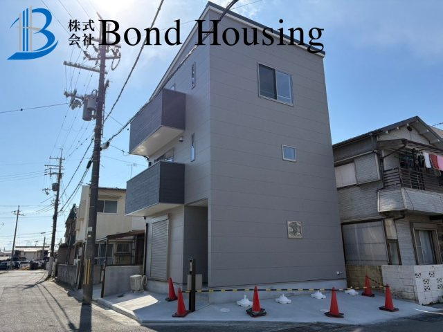 北東角地　山電 東二見駅徒歩5分　二見町東二見　新築戸建の外観