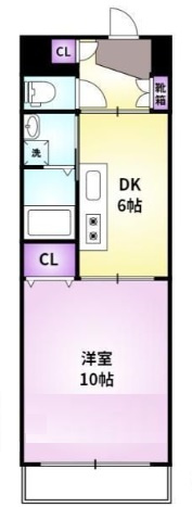 メゾンド梨花Ⅱの間取り