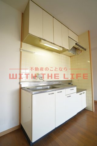 グリーンハイツ(上津）【キャッシュバック対象物件】のキッチン|きれいなキッチンです