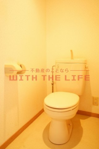 グリーンハイツ(上津）【キャッシュバック対象物件】のトイレ|ゆったりとした空間のトイレです