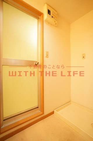 グリーンハイツ(上津）【キャッシュバック対象物件】の洗面所|広い洗面スペース