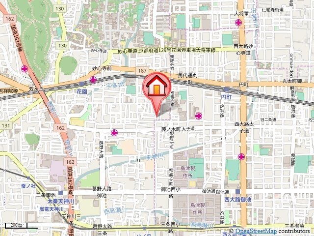 ヴィラ春日の地図