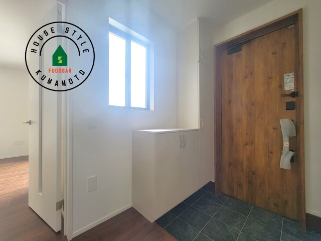 熊本市西区新土河原2丁目第1-3棟（2号棟）　の防犯設備|二重ロックでしっかり防犯対策ができます。