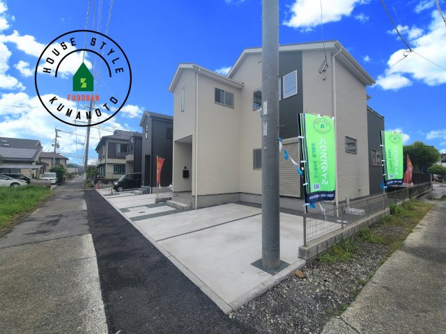 熊本市西区新土河原2丁目第1-3棟（2号棟）　の前面道路含む現地写真|見学の時間などお気軽にお問い合わせ下さい。