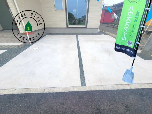 熊本市西区新土河原2丁目第1-3棟（3号棟）　の駐車場|駐車場になります。