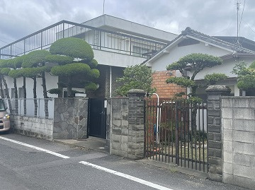 伏石町　土地の外観