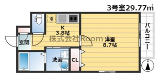 【間取り】 | スクエアメゾン高殿