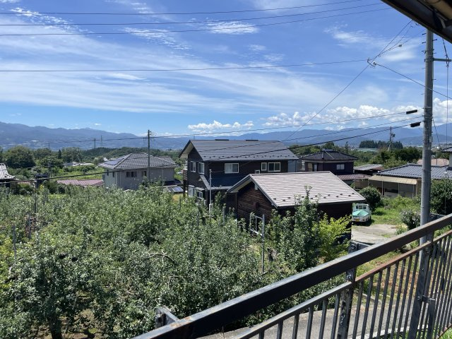 飯田市座光寺　中古住宅の展望