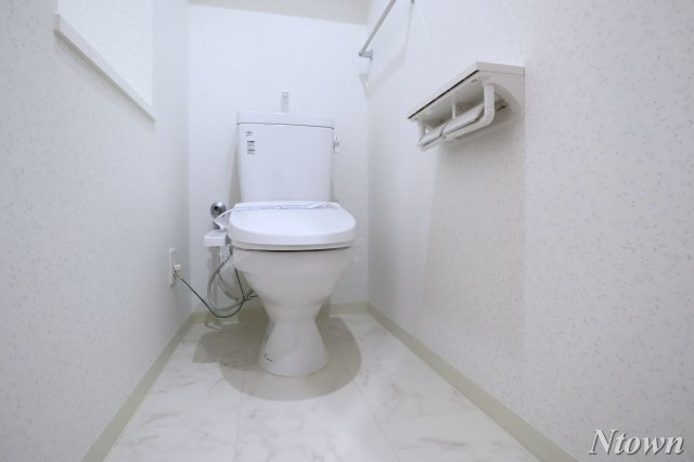 【トイレ】 | ノヴェル新栄 | ゆったりとした空間のトイレです