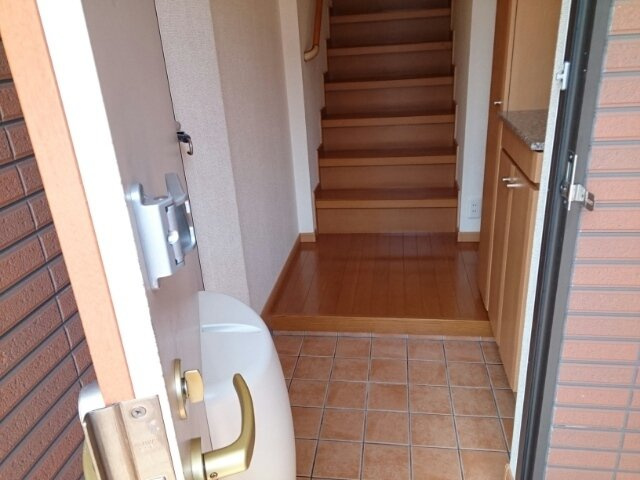 アメニティ・アミノウチＡの玄関