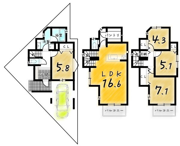 西京極西衣手町１号棟