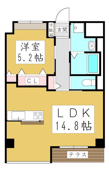 【間取り】 | Crest
