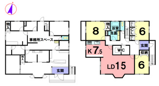 【間取り】 | 西脇市野村町