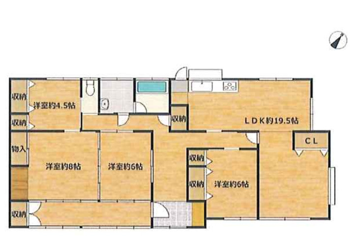 【間取り】の画像