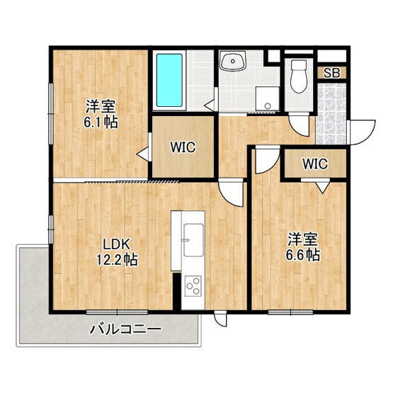 【間取り】 | casa二色浜