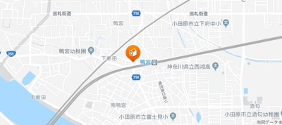 【地図】 | confor鴨宮 | 所在地