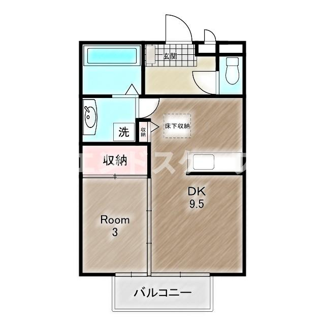 ムグンファⅤの間取り|高崎、前橋、伊勢崎エリアのお部屋探しはエンドスケープまで！お客様の理想お聞かせ下さい♪