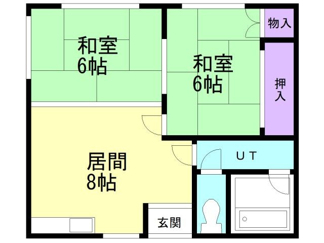 ハイツTAKAの間取り