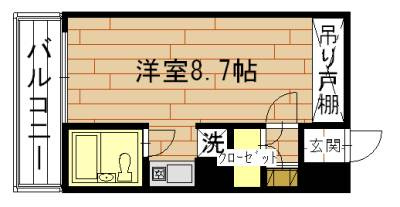 グレーシー西ノ京の間取り