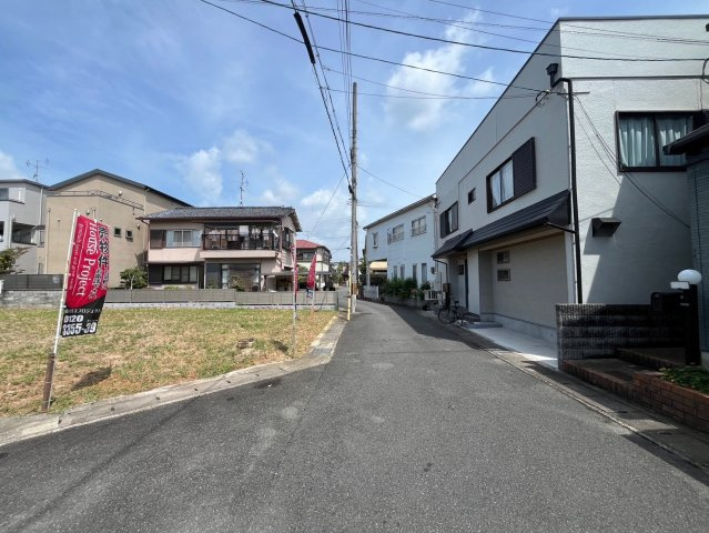 京阪宇治線『桃山南口』駅まで徒歩７分■建築条件なし売土地■伏見区桃山町大島の前面道路含む現地写真|現地(２０２４年８月撮影)
現況更地