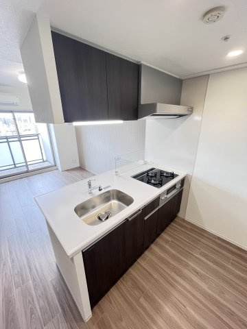 大阪市都島区内代町２丁目の賃貸マンションのキッチン