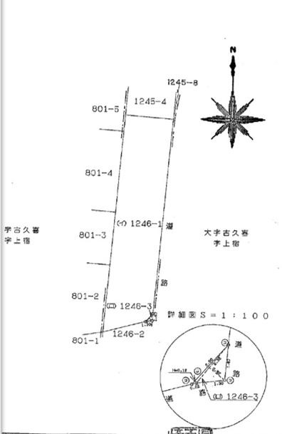 久喜市野久喜　売地の土地図|全１区画