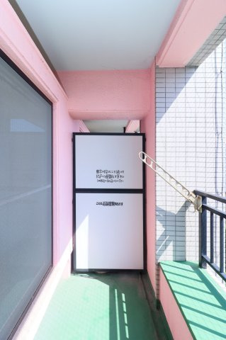 ダイナコートエスタディオ東公園　７階のバルコニー|現状優先です。