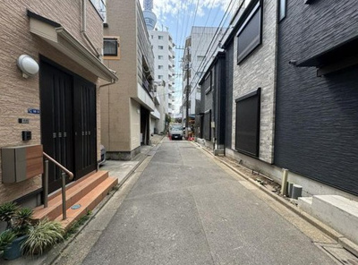 【前面道路含む現地写真】 | 墨田区押上１丁目新築戸建