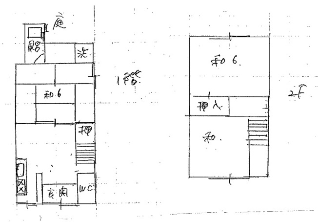 【間取り】 | 牛ケ瀬堂田町　一戸建